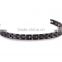 High quality stainless steel black quantum energy bracelet of lady