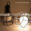2015 Vintage Pendant Lamp Light Black Metal Iron Lampshade Lamp Cover E27 220V Loft Coffee Bar Restaurant Kitchen Lights