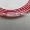 modern red line design print 10" round restaurant serving dishes