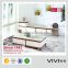 new design home furniture white wooden coffee table set