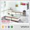 latest design home furniture wood white coffee table