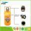 Good price best quality aluminum yellow water bottle with a tiger logo