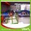 Large Indoor Trampoline with foam pit and dodge ball, professional gymnastic commercial trampoline for sale, 5.LE.X3.404.325.00