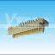 2.54mm pitch 16 pin three row DIN 41612 straight male DIN connector
