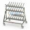 Stainless Steel Mobile Boot Rack 30 for hospital or Clean Room