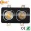 Cri 90 lumens Aluminium brushed silver led Grille light
