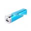 Hot selling promotion gift portable perfume power bank 1000mah with LCD