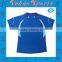 Stylish soccer t shirt jerseys color blue with custom pattern