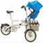 European 3-In-1 Folding Bicycle Factory Mother Baby 2 In 1 Baby Stroller Bike Trailer