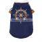 elastic nautical design dog clothing