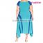 2016 plus size summer casual one-piece dress