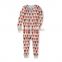 Wholesale Thermal Cozy Printed Hand Cuffed Onesie For Kids