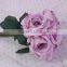 Silk Artificial Rose Flower Bouquet for Decoration