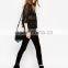 Latest Design Top Fashion Black Women Sexy Blouse