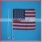 Special design flag,hot selling hand held flag,30*45cm car hood flag