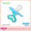 Double color plastic adult baby pacifier clip manufacturing in china