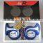 Classical horn 12v electric magic snail horn blue and white plastic snail horn