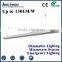 Led linear light fixture 2ft 0.6m 20W Indoor suspending surface mounted LED Batten light tube/ flat led linear