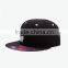2015 hot seller colorful brim 3D embroidery snapback hats