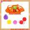 New Creative and Multifunction Cooking Assessory Silicone Vegetable Steamer for Cookware