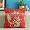 5 choices hote sale home textiles cotton linen pillow case decorative