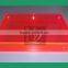 Acrylic material Made in China different color square acrylic display serving tray
