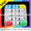 High Quality RoHS complied long-lasting Waterproof silicone keypad
