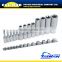 CALIBRE 1/4", 3/8" & 1/2" DR. 13pcs Star Deep Socket Set