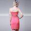 Hot selling Maxi dress strapless Sleeveless Slim Hipadies Dress Y165