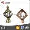 Drapery hardware decorative metal finials cast iron curtain rod