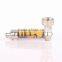 YuJia Most Popular small metal smoking pipes with good price good quality JL-048