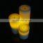 NEW MARKETING Smart Flameless Realistic Pillar Wax LED Candle with Black Wick