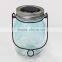 Portable outdoor color led solar jar light for garden decoration
