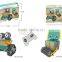 2 in 1 four channel rc building blocks kids educational