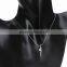 18k Gold Plated Jewelry Plated Austrian Rhinestone Simple Statement Crystal Necklace