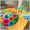 2016 factory direct customizable colorful nylon rope hand knitted playground for children