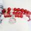 Natural red agate hello kitty bracelet