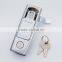 LM-727-3 Food service equipment metal cabinet door plane lock