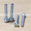 Grade 4.8 Slotted Galvanized Roof Screw With Hex Nut