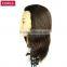 factory outlet wholesale cheap human hair training mannequin head for hairdressing school