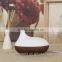 Swan Shape Aroma Humidifier Essential Oil Diffuser With Wood base