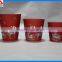 High quality cheap decal glass candle holder wholesale 2016
