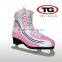 Pink PU Cheap Ice Figure Skating for Girls Made in China Manufacture