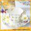 Wholesale Bone China Ceramic Tea Cup and Saucer Set
