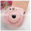 Pink Color Leather Polaroid Camera Bag Cover for Fujifilm Fuji Instax Mini 8
