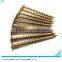 High quality Screws Flat head Brass plated screws Coarse thread Self-tapping screws