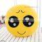 8cm Smiley emoticon plush emoji Keychain cartoon Soft Stuffed emoji keychain