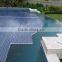 Reducing water evaporation swimming pool drain cover