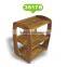 2016 Hot Sales Solid Wood Hand trolley/hair salon trolley Cart/wood beauty salon trolley cart