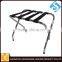 chrome luggage rack for hotel bedroom